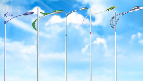 太陽(yáng)能路燈燈桿