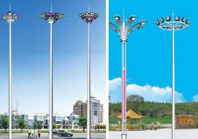 高桿燈適合做成太陽(yáng)能路燈嗎