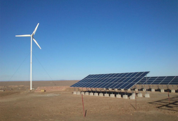 光伏發(fā)電與柴油發(fā)電機混合供電系統(tǒng)